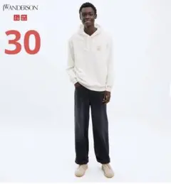 UNIQLO JWANDERSON ワイドフィットジーンズ 30