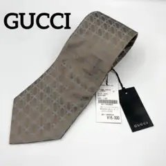 ✨未使用タグ付き✨ GUCCI  グッチ シルク ネクタイ GG