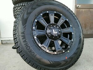 スタッドレス D5 エクストレイル CX5 CHR タイヤホイールセット ヨコハマ アイスガードG075 215/70R16 225/70R16 DeathRock