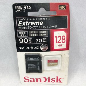 未使用 未開封 SANDISK Extreme サンディスク エクストリーム microSDXC UHS-I カード 128GB SDSQXA0-128G-JN3MD