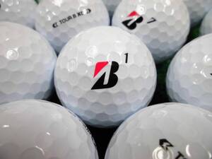 ★良質美品★ブリヂストン BRIDGESTONE『TOUR B XS』2024年モデル Bマーク コーポレートカラー 20個 ロストボール★