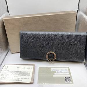 BVLGARI ブルガリ ブルガリブルガリ クリップ サークル 長財布 ロングウォレット RFID品