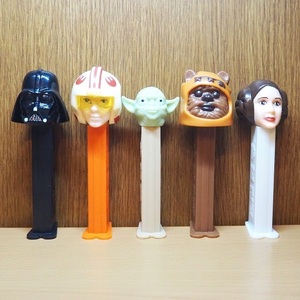 PEZ　ペッツ　スターウォーズ　フィギュア　ヨーダ　5個　セット　アメコミ　アメトイ　アメリカ雑貨