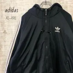 adidas☆刺繍ロゴ　ブルゾン　ジャケット　アウター　adidas　XL　古着