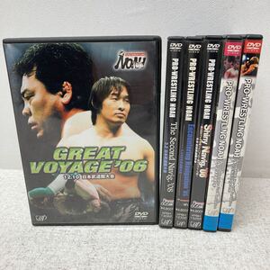 I1217A3 まとめ★PRO-WRESTLING NOAH DVD 6巻セット セル版 VAP プロレス 格闘技 / GREAT VOYAGE / Shiny Navig. 他