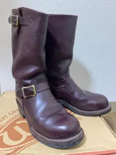 Wesco ウエスコ BOSS ボス　エンジニアブーツ バーガンディ　7.5E