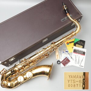 PJ988. YAMAHA ヤマハ テナーサックス Tenor Saxophones YTS-62 ケース付属 現状品 / 楽器サクソフォーン