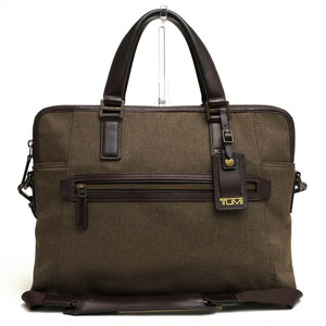 TUMI トゥミ ビジネスバッグ 68216SGE BEACON HILL BRANCH SLIM LAPTOP BRIEF ビーコンヒル ブランチ スリムラップ トップブリーフ コット