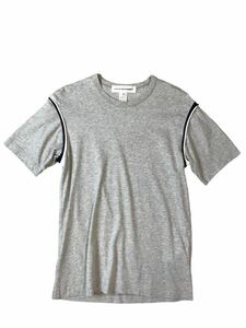 (D) COMME des GARCONS SHIRT コムデギャルソンシャツ 半袖Tシャツ S グレー 送料250円