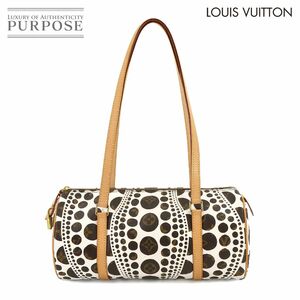 新品同様 ルイ ヴィトン LOUIS VUITTON モノグラム パンプキンドット パピヨン GM ショルダー バッグ 草間彌生 M40687 Papillon 90229427