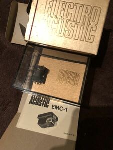 激レア Electro Acoustic EMC-1 MC型カートリッジ 株式会社バエス