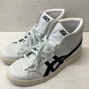 asics Tiger GEL PTG WHITE アシックス タイガー ゲル ハイカットスニーカー バスケ レザーアッパー 美品 size 28.0cm 78050