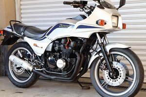 GPZ400F/国内物/昭和59年登録車/カーカーマフラー/実走行32200ｋｍ/コンディション良好/ローンOK/修復歴なし/ZX400A/GPZ550F