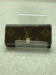 LOUIS VUITTON◆ミュルティクレ4_モノグラム・キャンバス_BRW/PVC/BRW/モノグラム/レディース