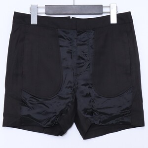 MM6 MAISON MARGIERA ショートパンツ サイズ38 ブラック エムエムシックスメゾンマルジェラ ショーツ ハーフ short pants