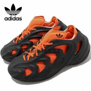 新品未使用 アディダス【22.5cm】 adiFOM Q スニーカー アディフォーム adidas 靴 シューズ フォーム ランナー サンダル 6581 黒 赤