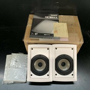 TANNOY タンノイ iw4 DC ペア IN WALL スピーカー 取説(英文)/元箱/他付き◆動作品【TB】