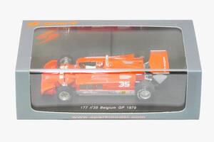 9103K/未開封◇Spark スパーク 1/43 S3896 Alfa Romeo 177 Beigium GP 1979 Bruno Giacomelli/アルファロメオ ベルギーGP B.ジャコメリ