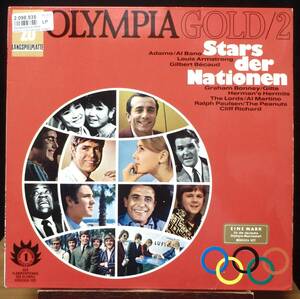 【VPS318】V.A.「Olympia Gold/2 (Stars Der Nationen)」, 72 GERMANY Original/Comp. ★ピーナッツ/スムース・ジャズ/シャンソン/ポップス