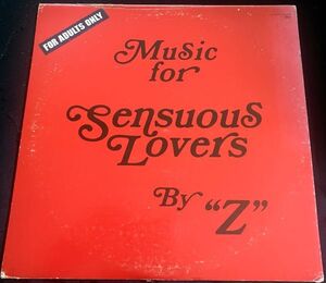 【フェロモン 喘ぎ エロジャケ モンドミュージック GONZO 甘茶 GANGSTA 】Z/ music for sensuous lovers あえぎ声 エッチエレクトロニクス