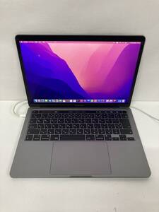 （訳あり）Apple Macbook Pro 2020 / Apple M1 / 16GB / 512GB / 13インチ グレー / A2338