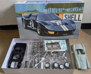 フジミ 1/24 フォード GT40 MKⅡ ＋ モデラーズ1/24 コブラ FIA ロードスター