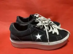 CONVERSE  ONE STAR BLACK  黒 US5   22cm