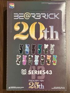 【未開封】BE@RBRICK SERIES 43 1BOX ベアブリック