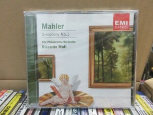 福3//CD///未開封!!★EU盤★EMI マーラー：交響曲第1番／リッカルド・ムーティ（Riccardo Muti）,フィラデルフィア