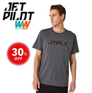 ジェットパイロット JETPILOT セール 30%オフ Tシャツ メンズ 送料無料 スピネル SS Tシャツ コール/ブラック M W22601