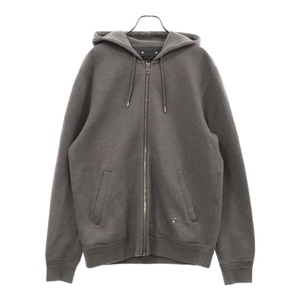 LOUIS VUITTON ルイヴィトン 19SS Travel Zip UP Hoodie RM191Q JUJ HFY42W トラベルジップアップフーディ スウェット パーカー グレー