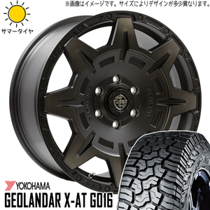 ランクル250 265/60R20 ホイールセット | ヨコハマ ジオランダー XAT & ガーメンツ スタイルM 20インチ 6穴139.7