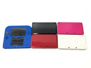 △【1】ジャンク 初期化済み NINTNEDO 3DS/new 3DS/2DS 5台 まとめ ニンテンドー 同梱不可 1円スタート