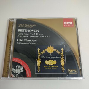 【廃盤】KLEMPERER / BEETHOVEN:SYMPHONY NO.3 EROICA ETC. / オットー・クレンペラー 、 フィルハーモニア管弦楽団