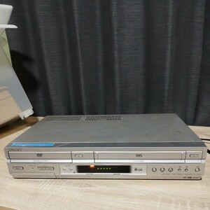 SONY DVD+VHSデッキ SLV-D373P 一体型 VHS カセットレコーダー ソニー　ダブルデッキ