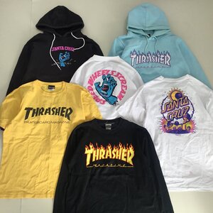 ■SANTA CRUZ THRASHER サンタクルーズ スラッシャー プルオーバー パーカー スウェット トレーナー Tシャツ メンズ サイズMIX /2.82kg■