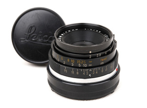 【美品】Leica/ライカ summicron M 35mm f2 ドイツ産 六枚玉 レンズ