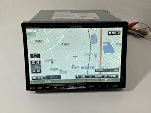 トヨタ ヴォクシー ALPINE アルパイン 8インチ BIG-X VIE-X008 地図 2012年 DVD CD フルセグ SD AUX USB ipod Bluetooth