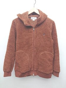 ◇ GYMPHLEX ジムフレックス キッズ 子供服 長袖 ブルゾン ジャケット サイズ12 ブラウン メンズ P