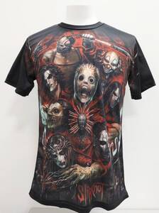 送料無料　【Mサイズ】スリップノット　Tシャツ　イラスト　SLIPKNOT　ロックバンド　ファンスマ