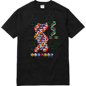 即決 supreme dna tee black