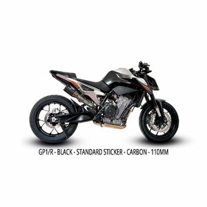 KTM DUKE 790 2018～2023 ,DUKE 890 2020～2023 AUSTINRACING フルエキゾーストマフラー オースティンレーシング