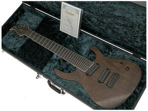 新品同様 Caparison Brocken 8 FX-WM Natural Matt 8弦 キャパリソン 27フレット Dimarzio ディマジオ 日本製 純正ハードケース付き