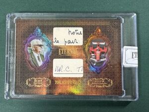 99枚限定 2024 Eternal Cuts Enzo Ferrari Michael Schumacher フェラーリ シューマッハ 手書部分 レリックカード Relic Card