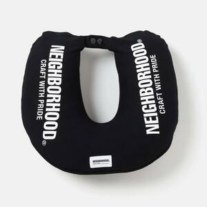 送料無料！NEIGHBORHOOD LOGO NECK PILLOW ネイバーフッド ロゴ ネックピロー 枕 242MYNH-AC12 新品未使用 24AW