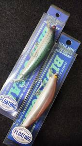 ●新品 未使用 未開封 TACLE HOUSE タックルハウス K-TEN BLUE OCEAN ブルーオーシャン 90mm 2セット no.125