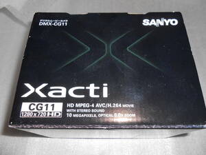 【元箱他付属品充実/美品】SANYO サンヨー Xacti ザクティ DMX-CG11 デジタルカメラ ビデオ デジタルムービー ★簡易動作確認済み