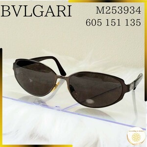 ブルガリ サングラス M253934 メンズ アイウェア メガネ 眼鏡 ブラウン 黒 605 151 135 イタリア製 BVLGARI ドライブ 旅行 ファッション