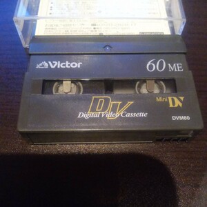 Victor miniDV ビデオテープ DVM60 ME ジャンク　管理番号2353