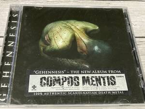 デンマーク産メロデス　Compos Mentis / Gehennesis 　未開封輸入盤CD